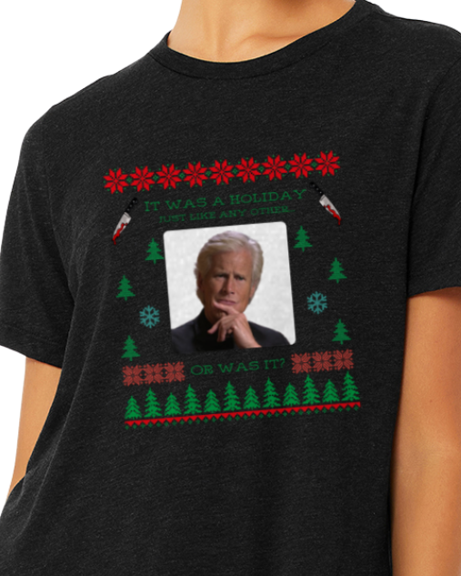 HOLIDAY Adult t-shirt -- Holiday Mystery