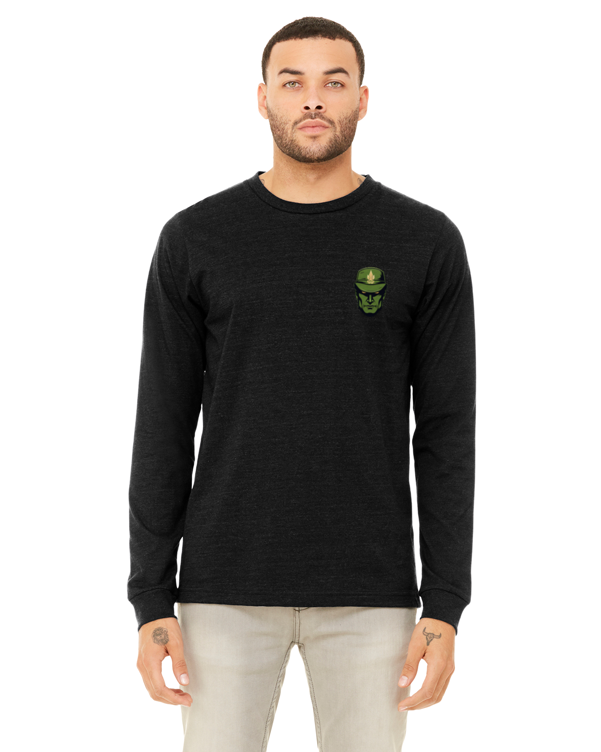 Adult long sleeve shirt -- Sgt Kelvin