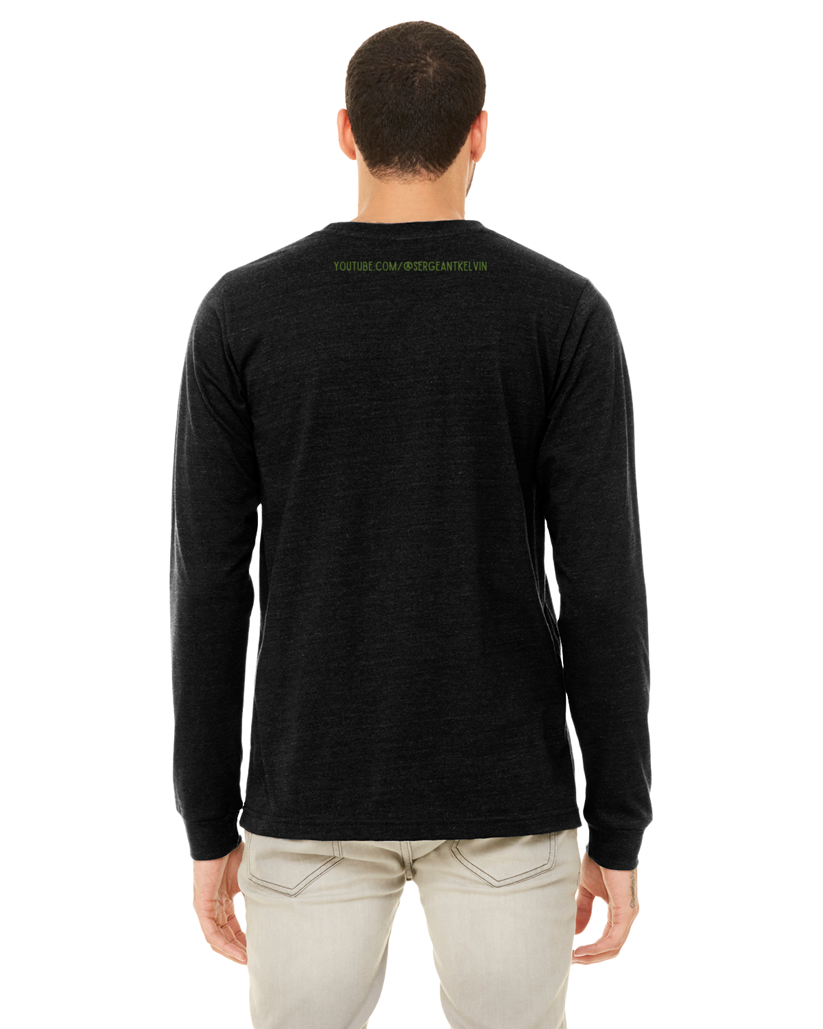 Adult long sleeve shirt -- Sgt Kelvin
