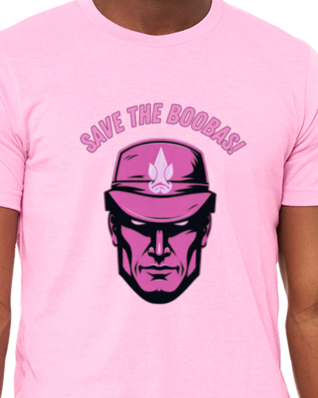 Adult T-Shirt -- Save the boobas!