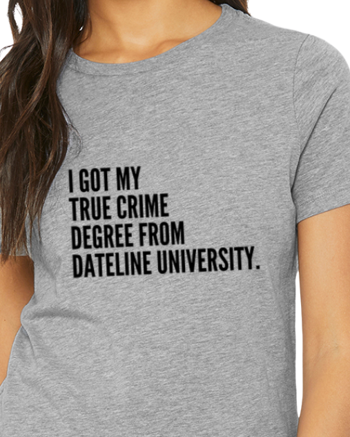 Holiday Special Womens t-shirt - True Crime Degree