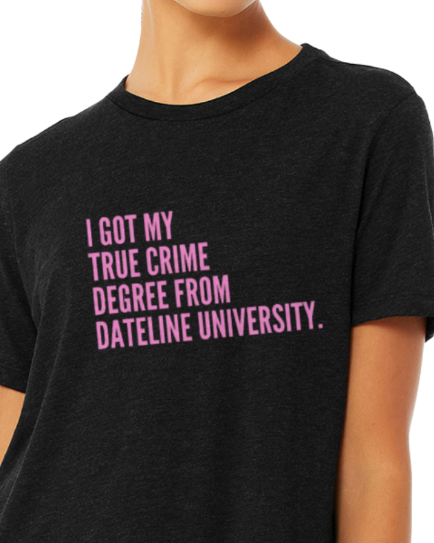 Holiday Special Womens t-shirt - True Crime Degree