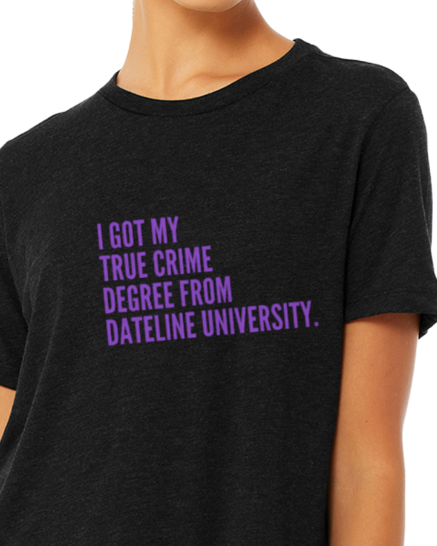 Holiday Special Womens t-shirt - True Crime Degree