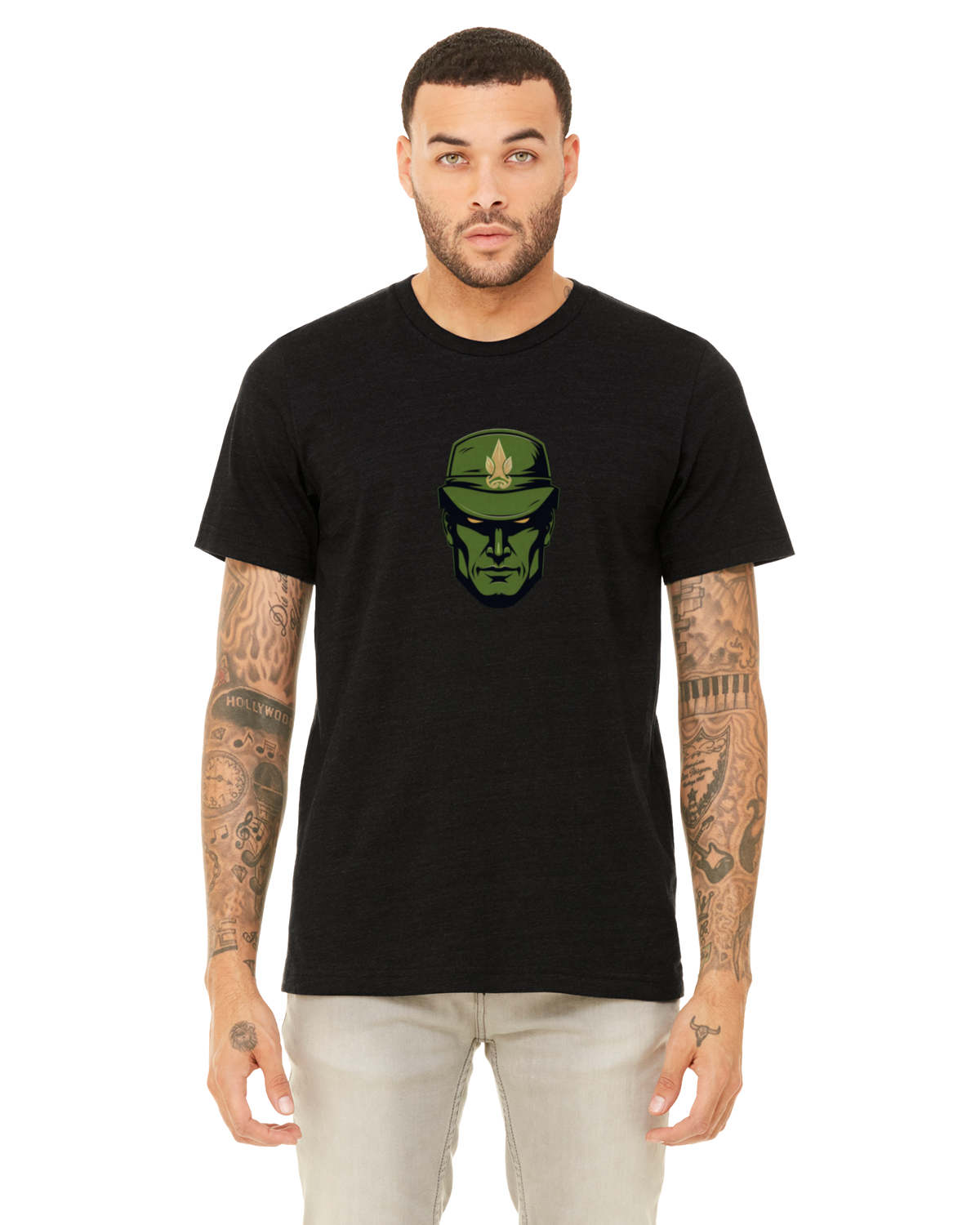 Mens T-shirt — Large Sgt Kelvin Logo