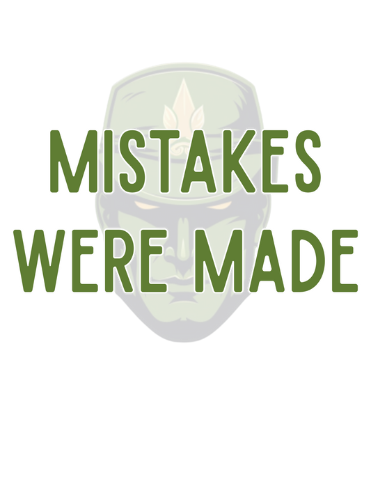 Sticker Mistakes Were Made DTF-UV