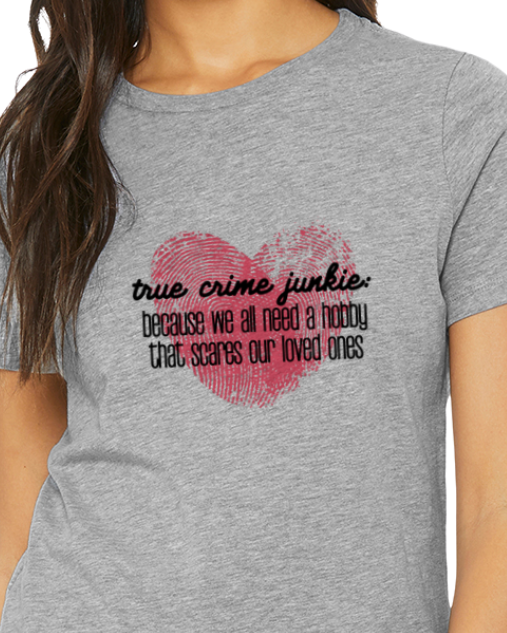 Holiday Special Womens t-shirt - True Crime Junkie