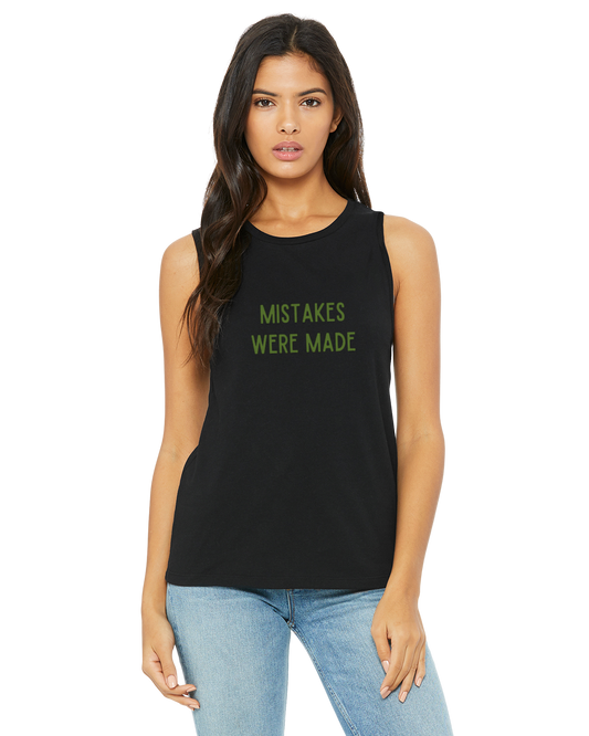 Womens Tank Top -- Mistakes were made