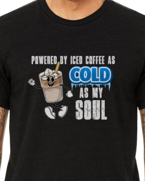 Adult T-Shirt -- Iced Coffee