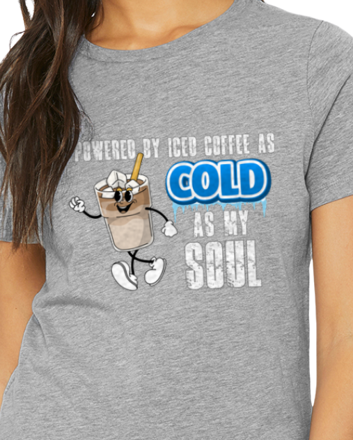 Adult T-Shirt -- Iced Coffee