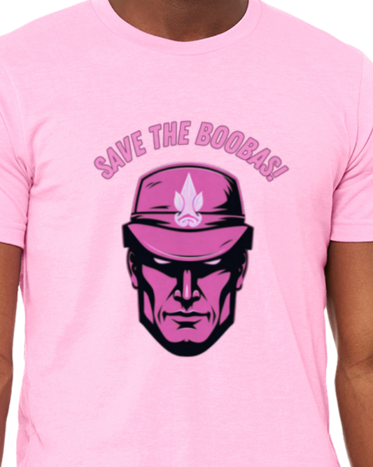 Adult T-Shirt -- Save the boobas!